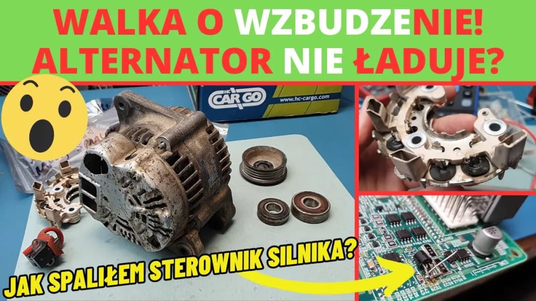 Objawy, że alternator nie ładuje – jak rozpoznać problem i uniknąć awarii