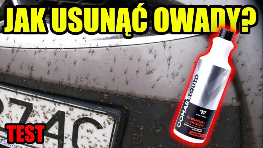 Jak usunąć owady z karoserii i uniknąć uszkodzeń lakieru